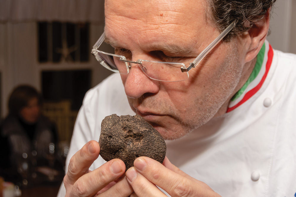 Dinner with truffle chef Carlo Zarri